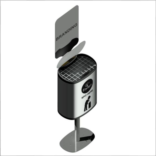 EzySpit Bin – Automatic